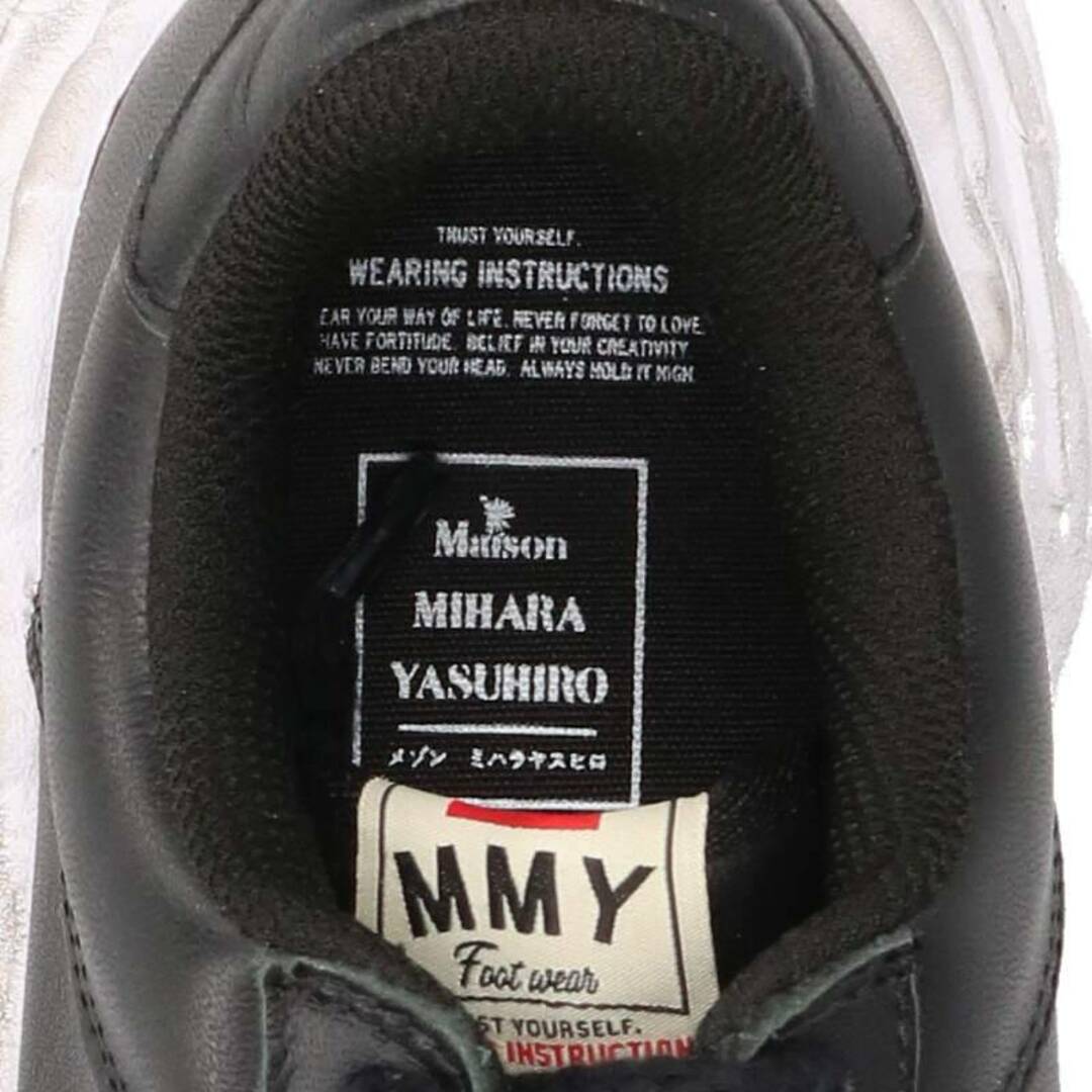 MIHARAYASUHIRO(ミハラヤスヒロ)のミハラヤスヒロ  A07FW702 オリジナルソールレザースニーカー メンズ 41 メンズの靴/シューズ(スニーカー)の商品写真