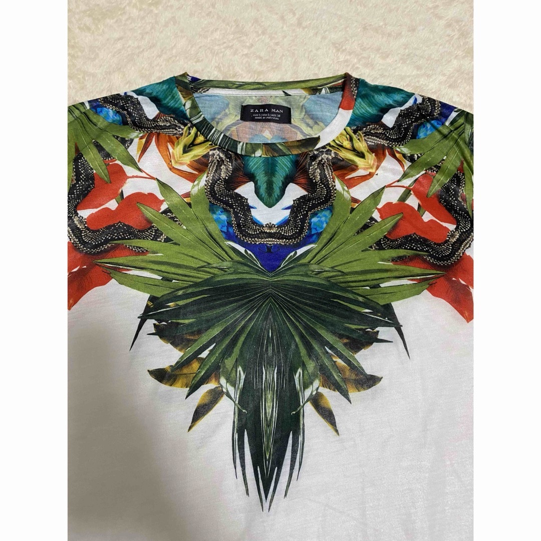 ZARA(ザラ)のZARA Tシャツ　半袖カットソー　Sサイズ　ザラ メンズのトップス(Tシャツ/カットソー(半袖/袖なし))の商品写真