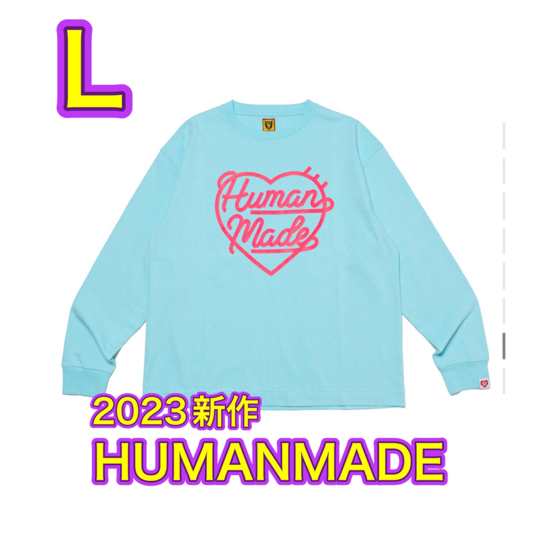 Sサイズ ヒューマンメイド　HUMAN MADE　Tシャツ　ロンT ブラック