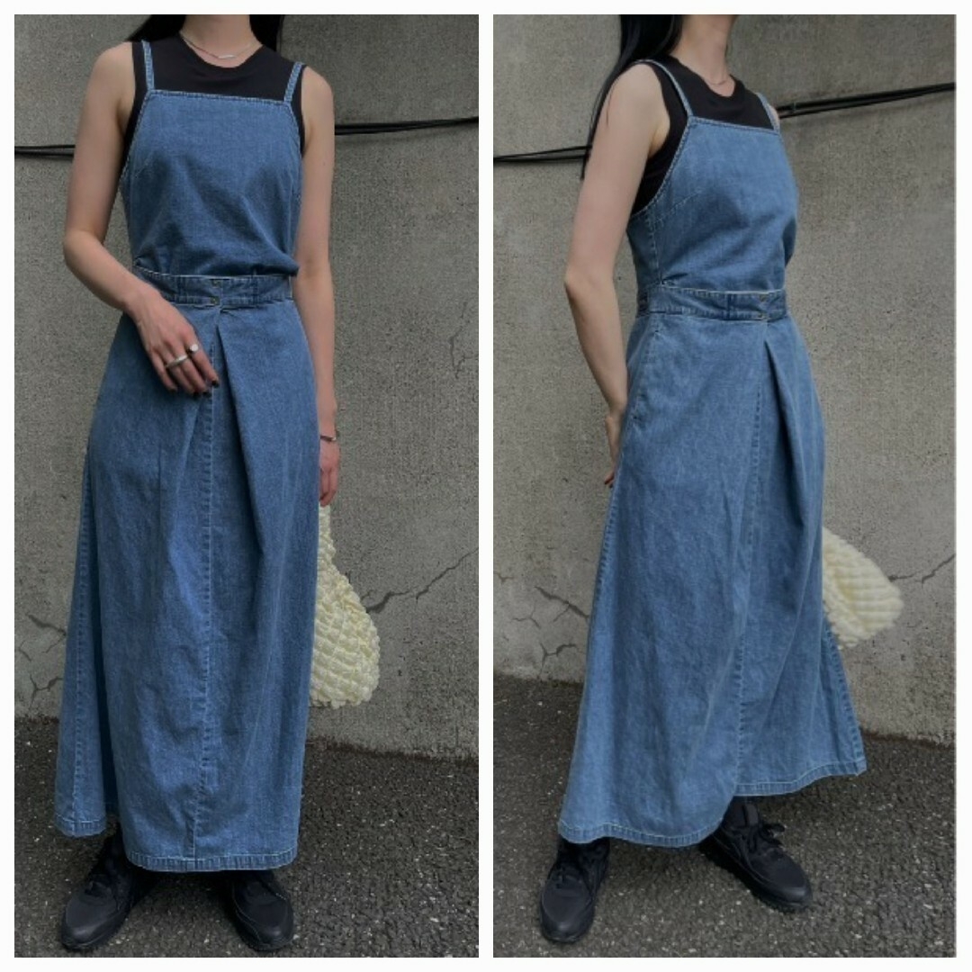 AMERI×LEE DENIM CAMISOLE DRESS 新作完売品