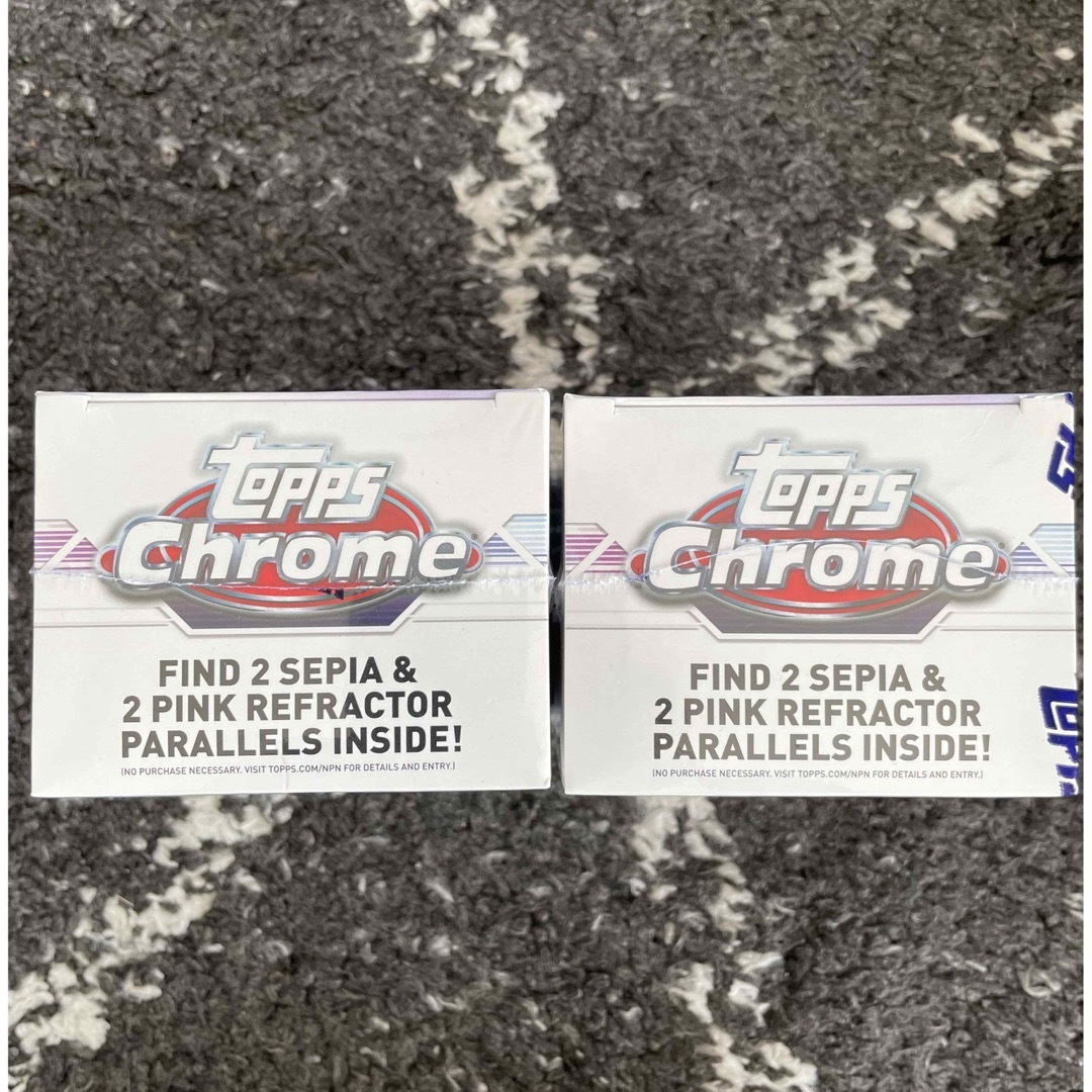 【2BOXセット！】2023 Topps Chrome Baseball エンタメ/ホビーのトレーディングカード(Box/デッキ/パック)の商品写真