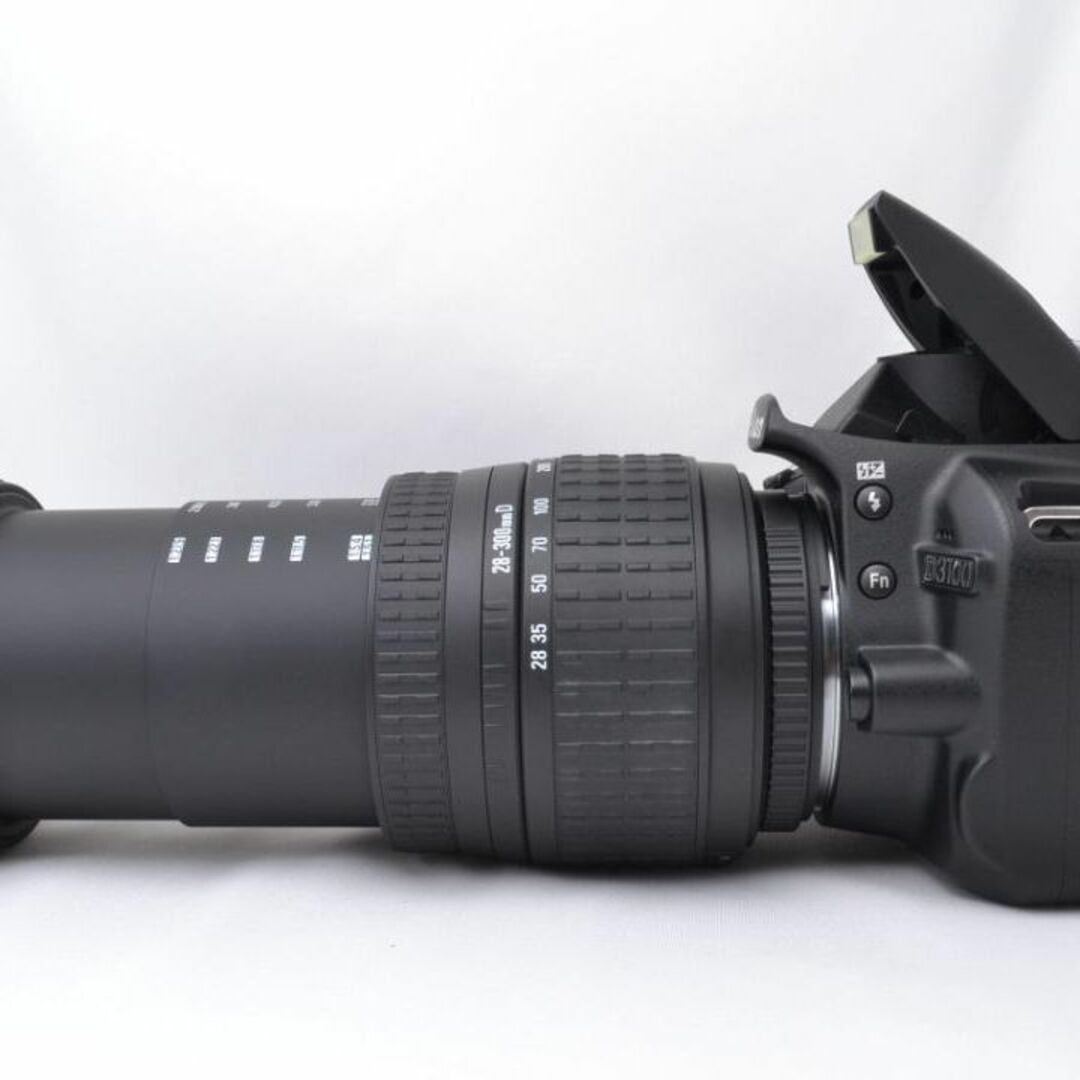S数2,106回 Nikon ニコン D3100 望遠ズームセット♪ - デジタル一眼