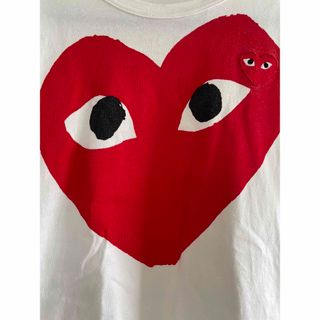 コムデギャルソン(COMME des GARCONS)のコムデギャルソン　ハート　PLAY Tシャツ(Tシャツ(半袖/袖なし))