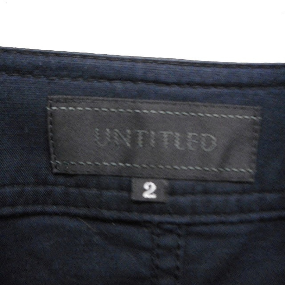 UNTITLED(アンタイトル)のアンタイトル UNTITLED ノーカラー ジャケット アウター 無地 コットン レディースのジャケット/アウター(その他)の商品写真