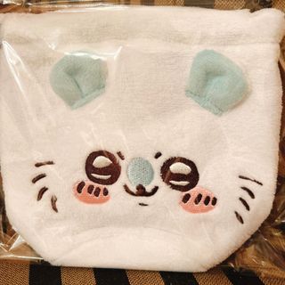 チイカワ(ちいかわ)の【新品未開封】ちいかわ フェイス巾着 モモンガ(キャラクターグッズ)
