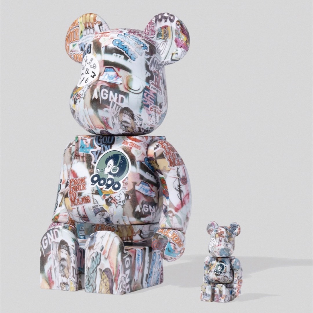 BE@RBRICK 9090 S.H.I.P&crew 100％ & 400％