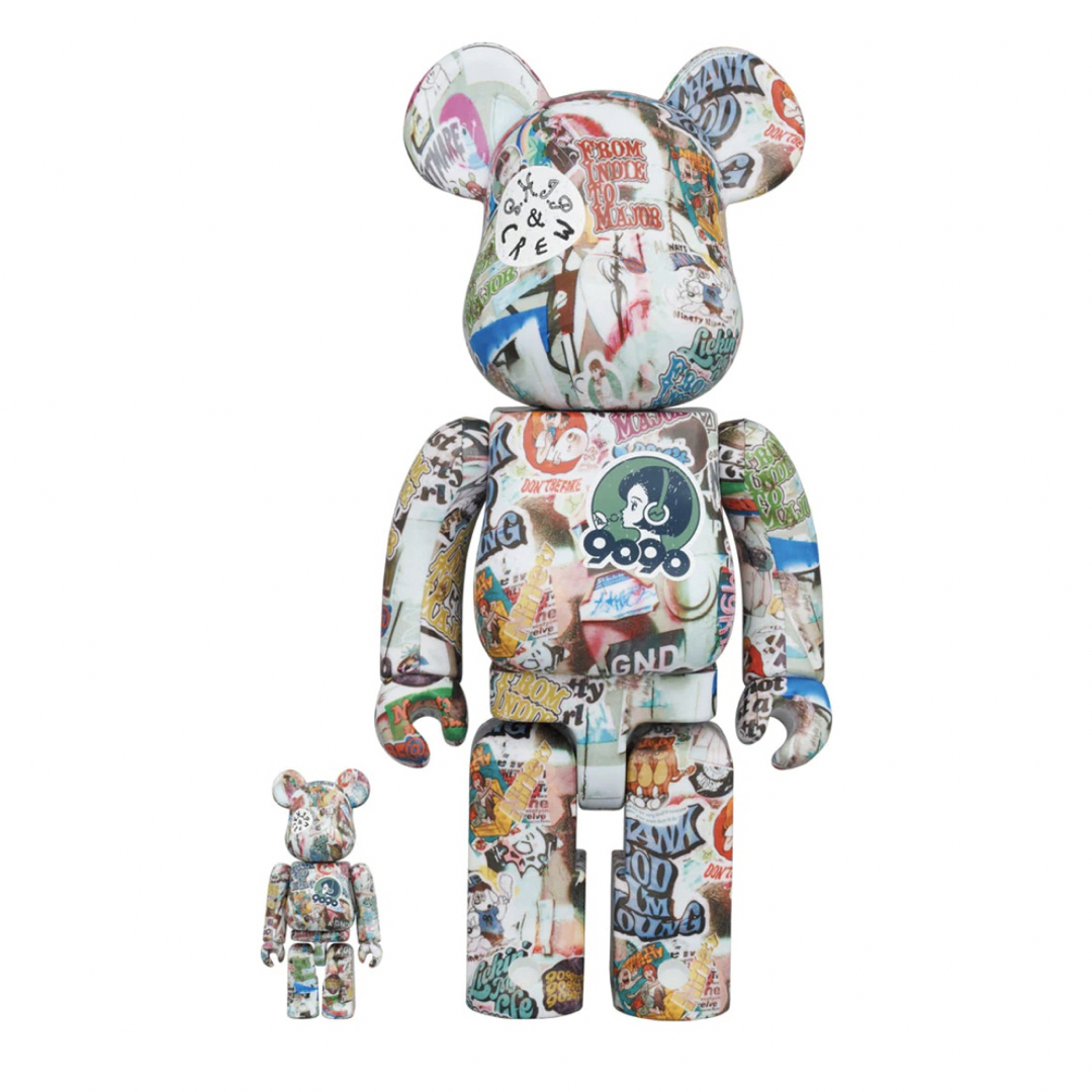 BE@RBRICK UNDERCOVER 100％ & 400％ CERAMIC