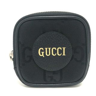 グッチ(Gucci)のグッチ GUCCI オフザグリッド 645060 GG 財布 コインケース GGキャンバス ブラック(コインケース/小銭入れ)