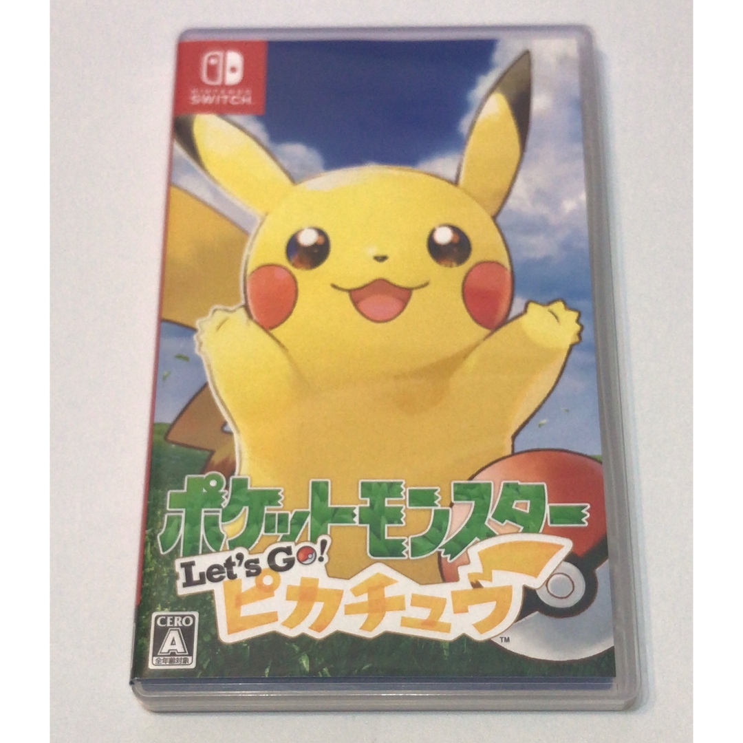 ポケモン(ポケモン)のポケットモンスター Let’s Go！ ピカチュウ Switch  エンタメ/ホビーのゲームソフト/ゲーム機本体(家庭用ゲームソフト)の商品写真