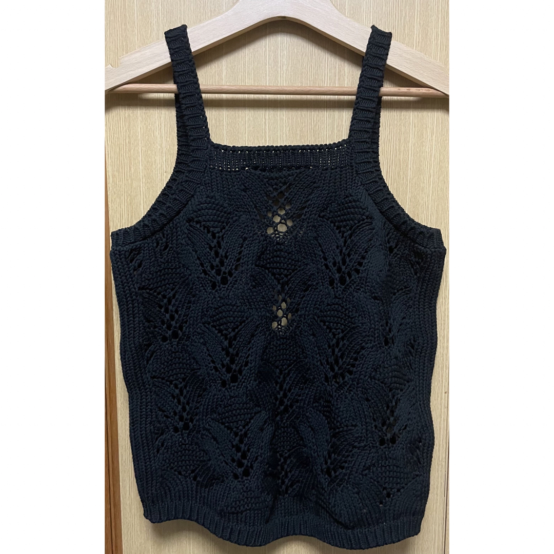 LILYYA＜6(ROKU)＞LILY YARN SUKASHI KNIT CAMISOLE