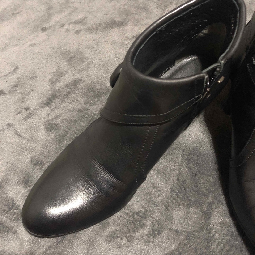 REGAL(リーガル)の極美品REGAL本革ブーツ　ブラック レディースの靴/シューズ(ブーツ)の商品写真