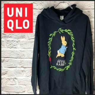 ユニクロ(UNIQLO)のUNIQLO　ユニクロ　パーカー　レディース PETERRABBIT [M](パーカー)