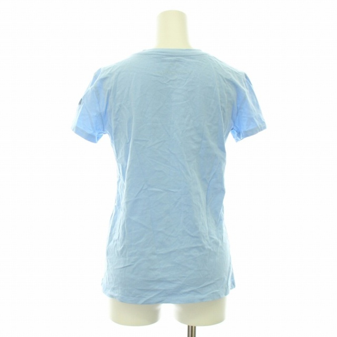 ARMANI EXCHANGE(アルマーニエクスチェンジ)のアルマーニエクスチェンジ Tシャツ カットソー 半袖 ロゴ XS 青 ブルー レディースのトップス(Tシャツ(半袖/袖なし))の商品写真
