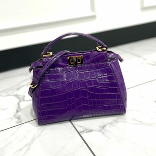 未使用  本物♡FENDI ショルダーバッグ 紫 パープル