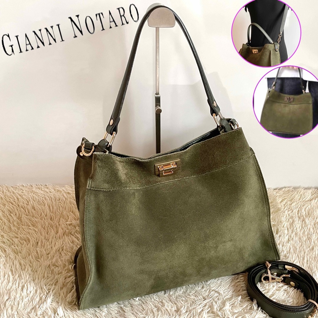 GIANNI NOTARO - 美品 ジャンニノターロ キャロルJ スウェード ワン