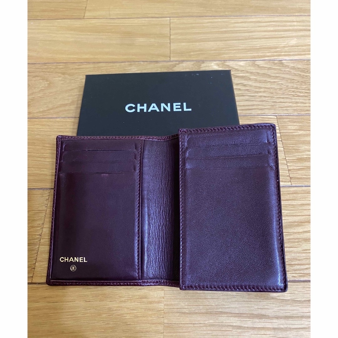 極美品 鑑定済 正規品 CHANEL シャネル ココマーク  カードケース