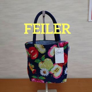 フェイラー(FEILER)の新品未使用 極美品♡FEILER 手提げバック トートバッグ フェイラー りんご(ハンドバッグ)