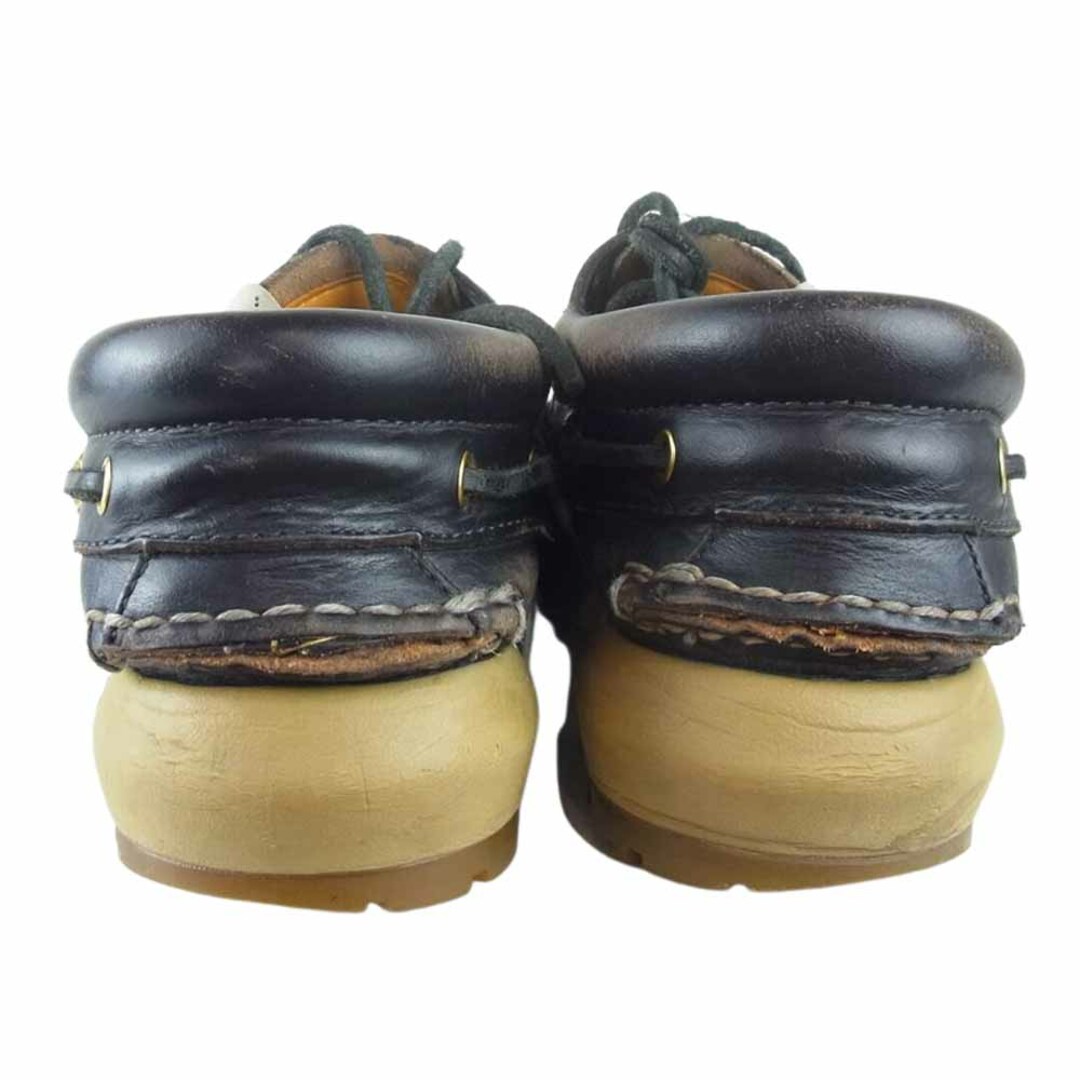 VISVIM(ヴィスヴィム)のVISVIM ビズビム 21AW  0121202002002 WALLACE DECK-FOLK デッキ モカシン シューズ ブラック系 8.5【中古】 メンズの靴/シューズ(その他)の商品写真