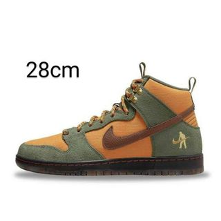 ナイキ(NIKE)のPASS〜PORT × Nike SB Dunk High Work Boot(スニーカー)