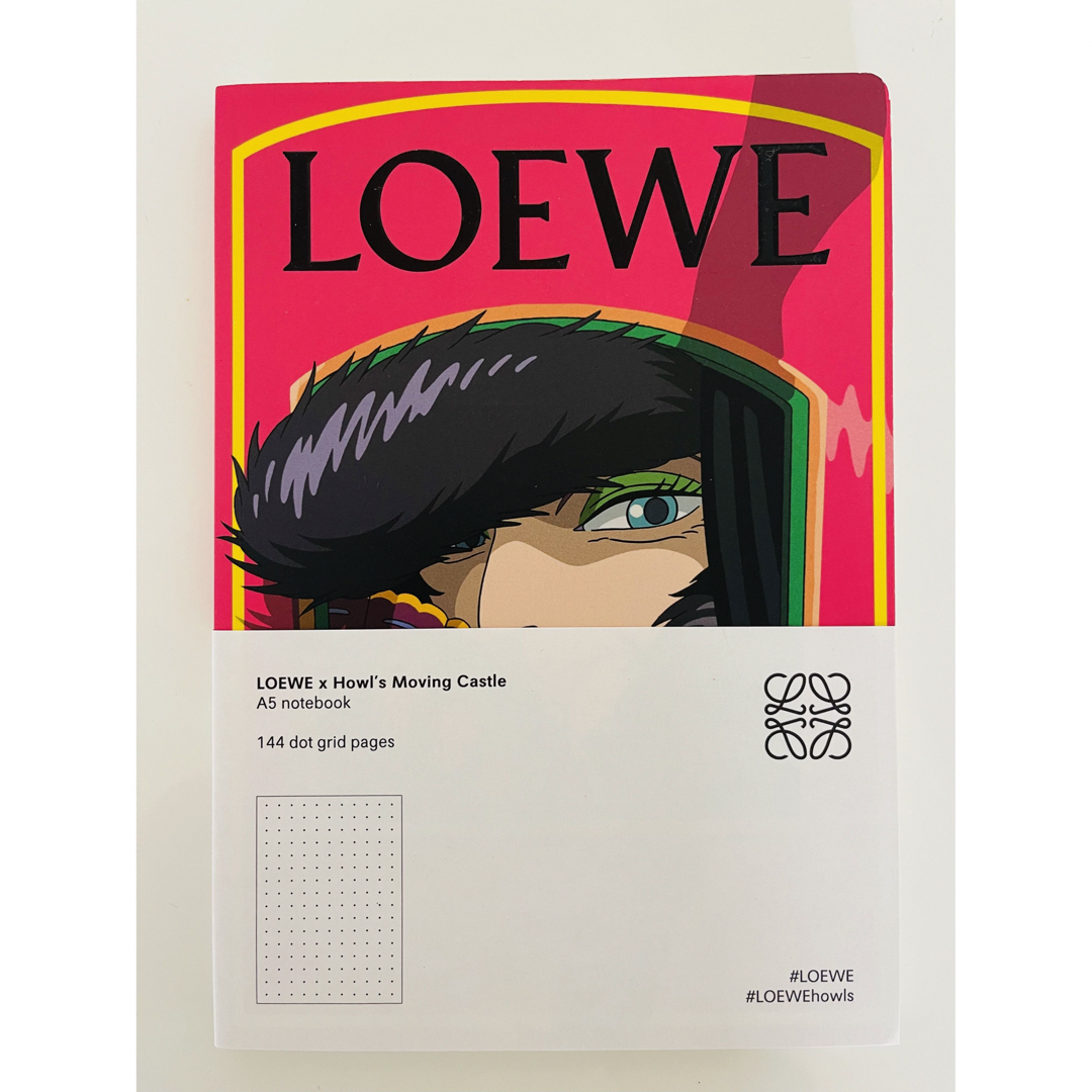 LOEWE(ロエベ)のLOEWE  ノベルティ　A5ノート インテリア/住まい/日用品の文房具(ノート/メモ帳/ふせん)の商品写真