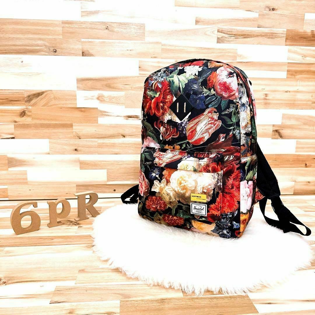 HERSCHEL - レア【ハーシェル×ホフマン・ファブリックス】コラボ 花柄 ...