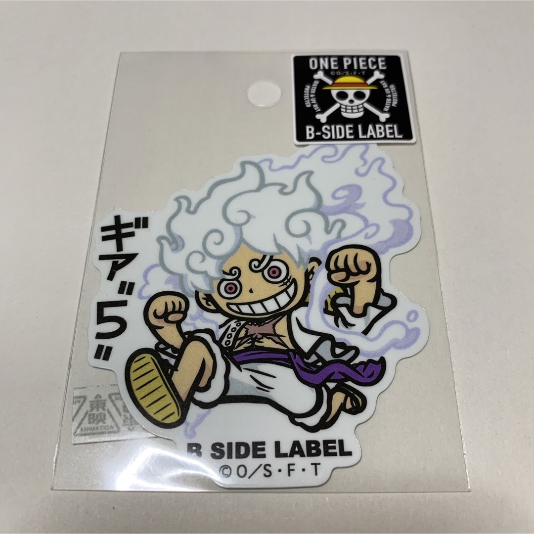 ONE PIECE(ワンピース)のワンピース　ルフィステッカー（売り切れ商品）　コラボ350 エンタメ/ホビーのアート用品(コミック用品)の商品写真