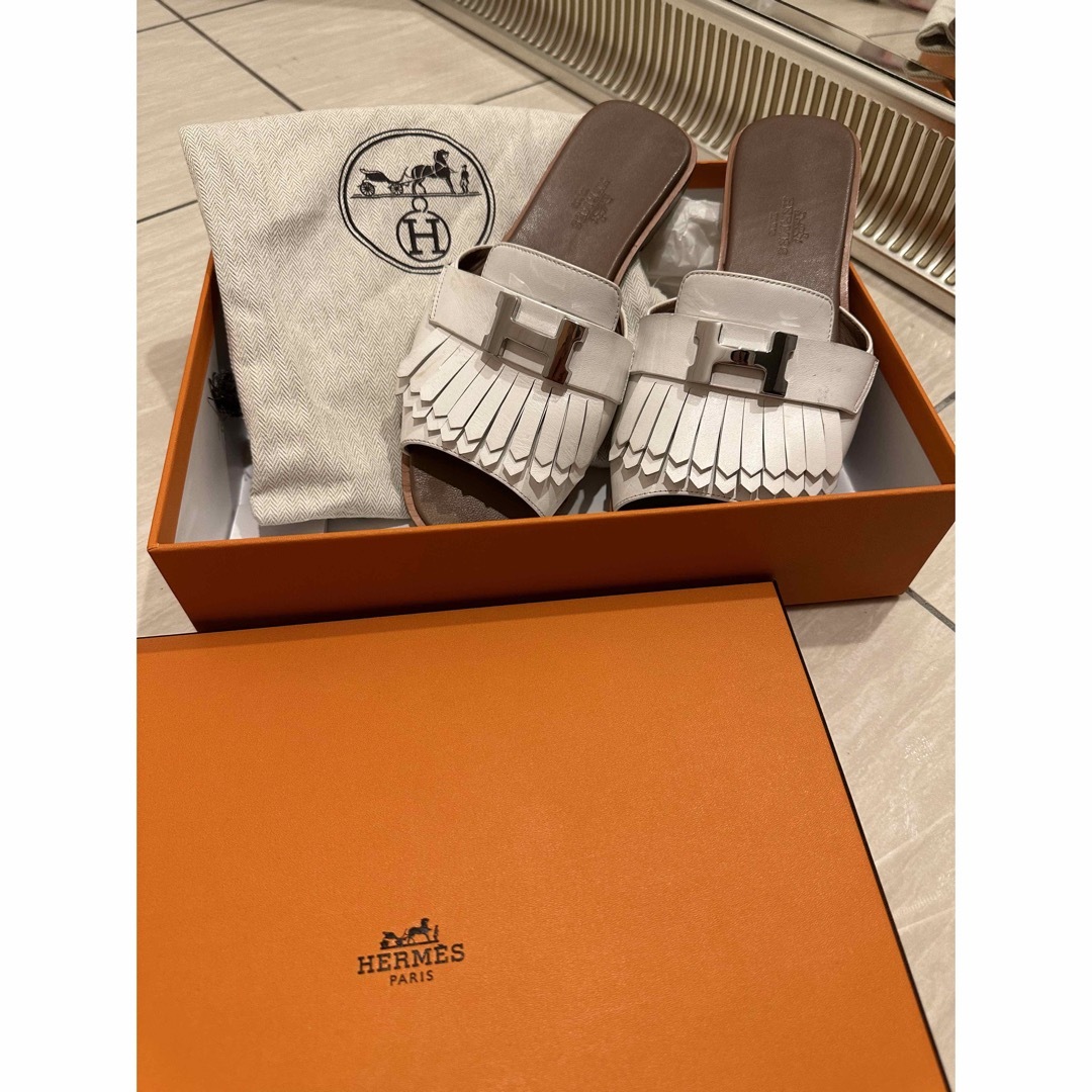 Hermes(エルメス)のエルメス　サンダル　３7センチ レディースの靴/シューズ(サンダル)の商品写真