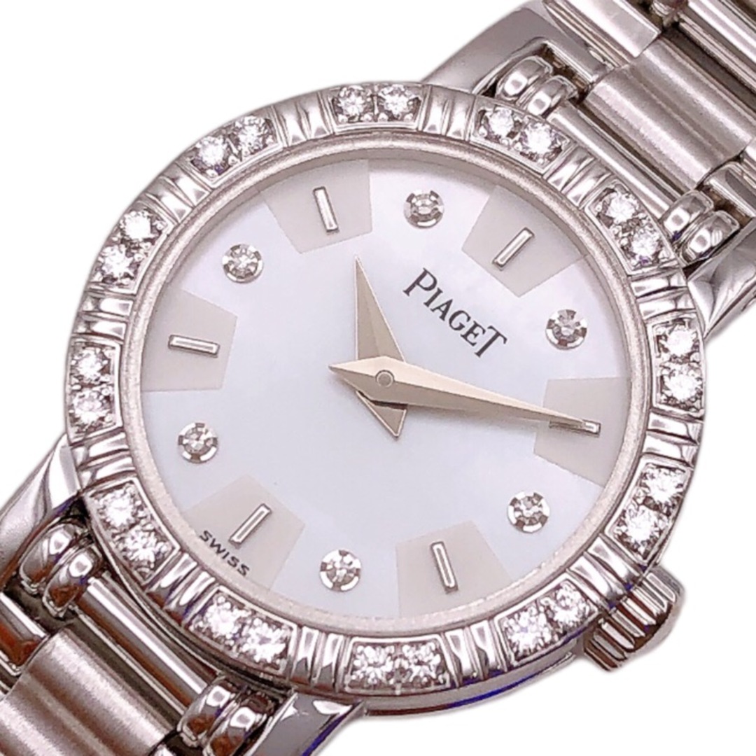 ピアジェ PIAGET ミニダンサー　ホワイトシェル 5964AK81 K18 ホワイトゴールド レディース 腕時計