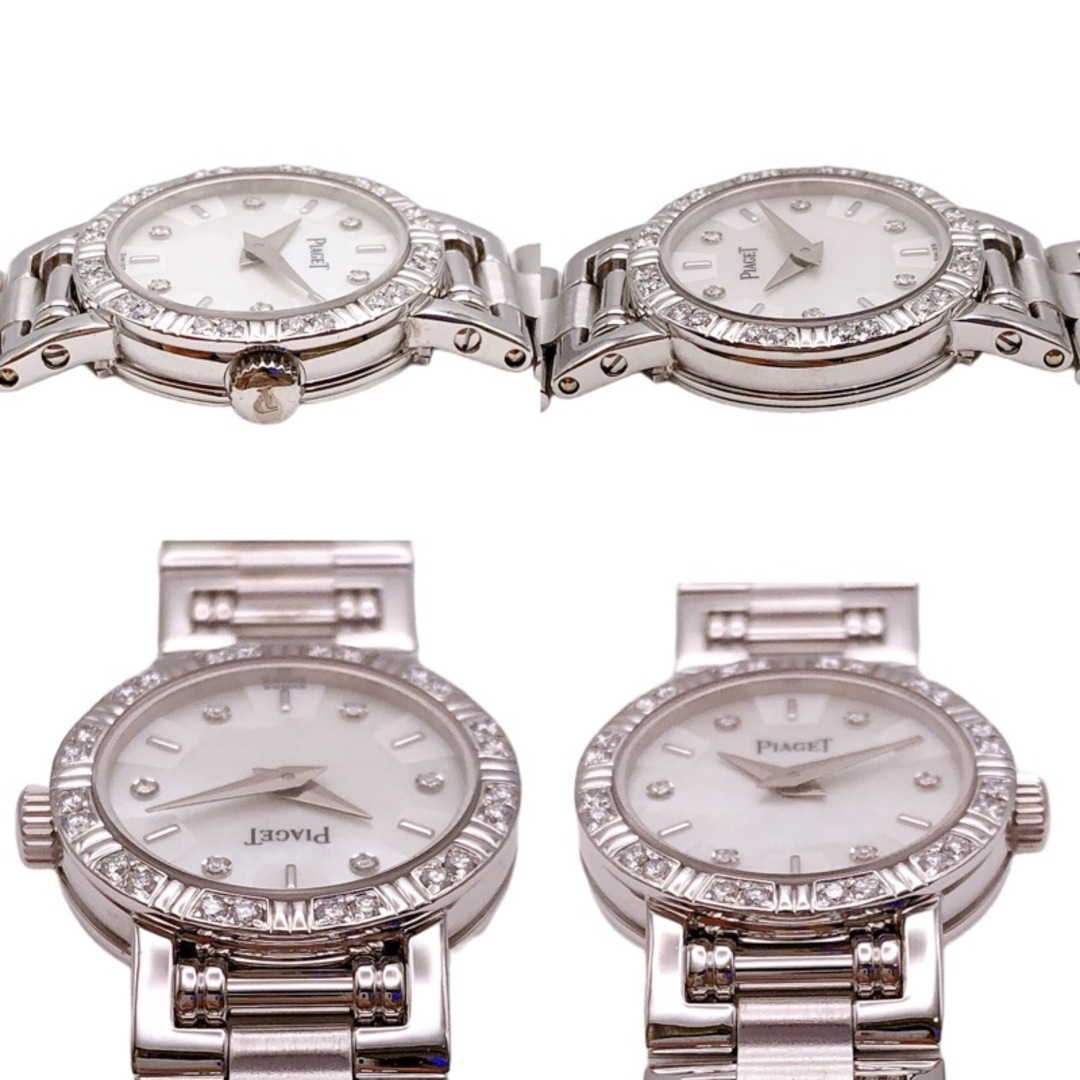 PIAGET(ピアジェ)の　ピアジェ PIAGET ミニダンサー　ホワイトシェル 5964AK81 K18ホワイトゴールド クオーツ レディース 腕時計 レディースのファッション小物(腕時計)の商品写真