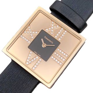 ティファニー(Tiffany & Co.)の　ティファニー TIFFANY＆CO アトラス　カクテル Z1950.10.501 K18ピンクゴールド レディース 腕時計(腕時計)