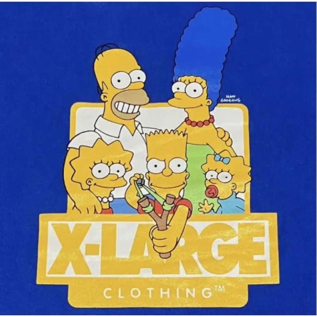 XLARGE(エクストララージ)の【希少】The Simpsons×XLARGE　コラボTシャツ　シンプソンズ メンズのトップス(Tシャツ/カットソー(半袖/袖なし))の商品写真