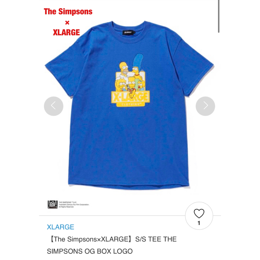 【希少】The Simpsons×XLARGE　コラボTシャツ　シンプソンズ | フリマアプリ ラクマ