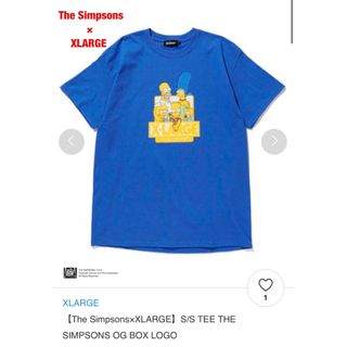 エクストララージ(XLARGE)の【希少】The Simpsons×XLARGE　コラボTシャツ　シンプソンズ(Tシャツ/カットソー(半袖/袖なし))