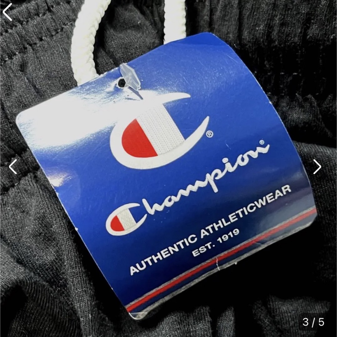 Champion(チャンピオン)のChampion チャンピオン　ロングパンツ　メンズ　M ブラック　ジャージ下 メンズのパンツ(その他)の商品写真