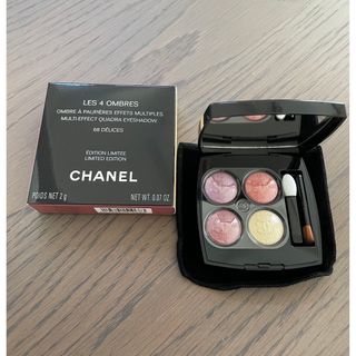 シャネル(CHANEL)のシャネル レ キャトル オンブル 68 デリス 限定品 サブリマージュサンプル付(アイシャドウ)