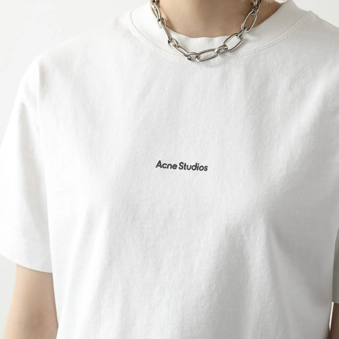 Acne Studios(アクネストゥディオズ)の【新品】Acne Studios アクネストゥディオズ Tシャツ レディースのトップス(Tシャツ(半袖/袖なし))の商品写真