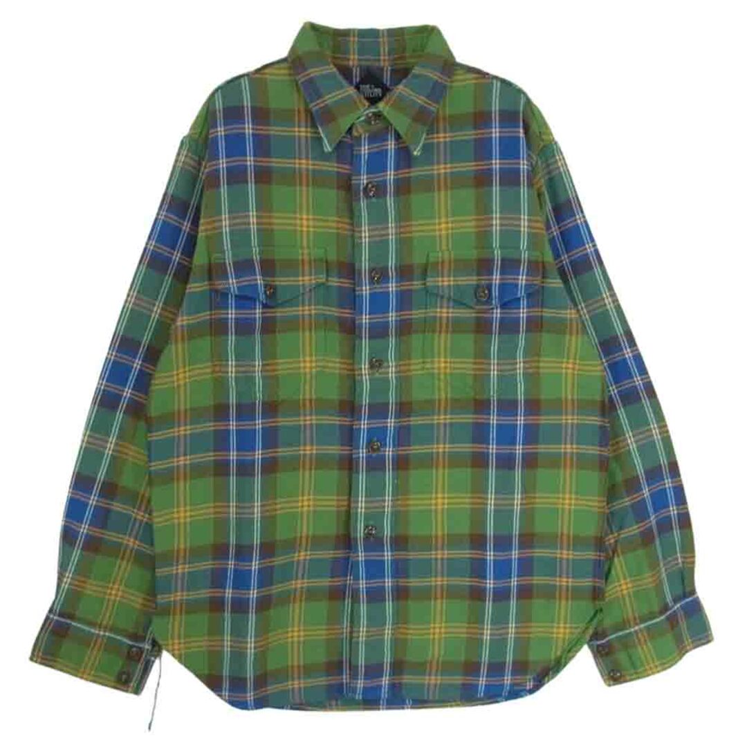 WAXMAN BROTHERS/ワックスマンブラザーズ】シャツ グリーン 美品