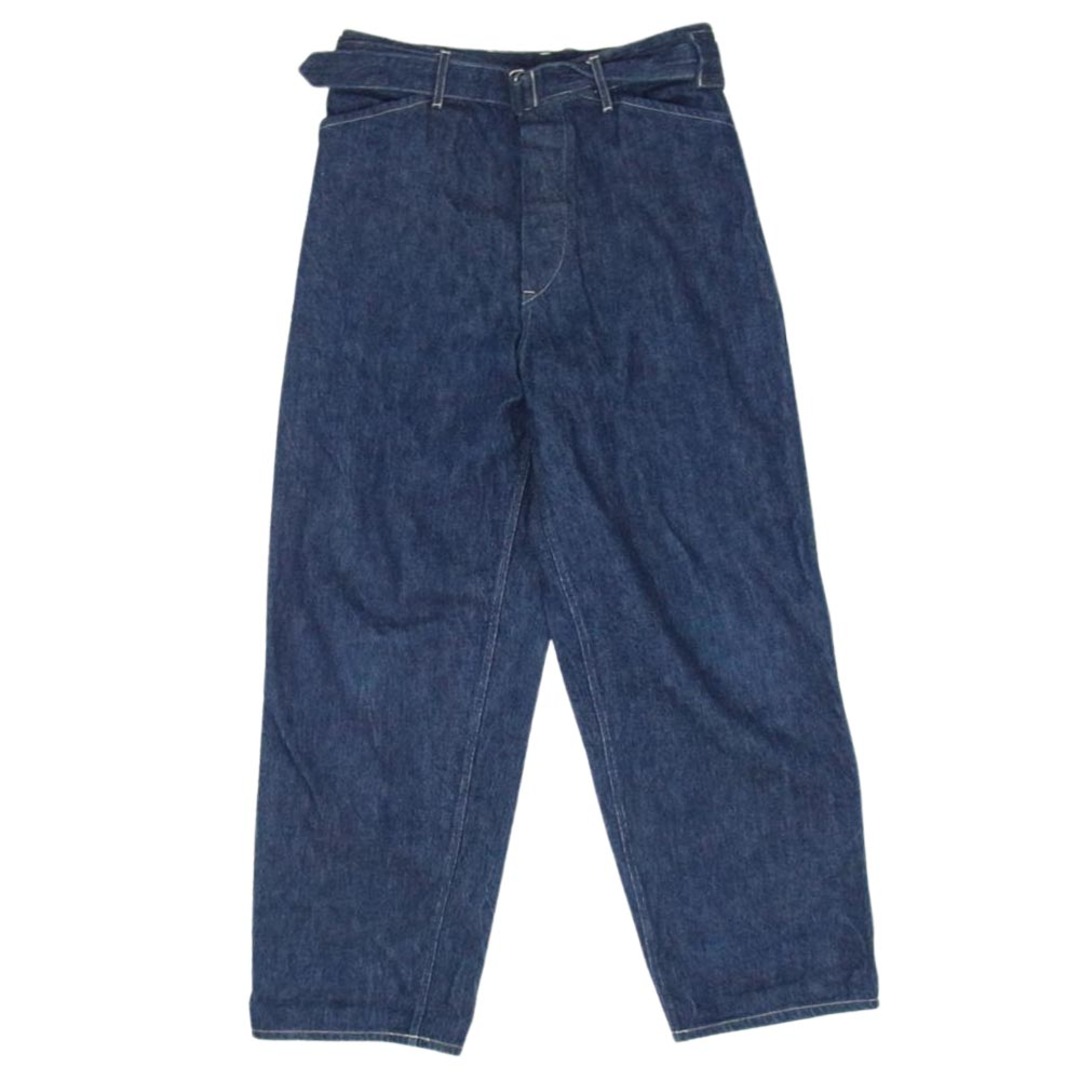 COMOLI - COMOLI コモリ 20AW S03-03012 ベルテッド デニム COMOLI - COMOLI コモリ 20AW S03-03012 ベルテッド デニム