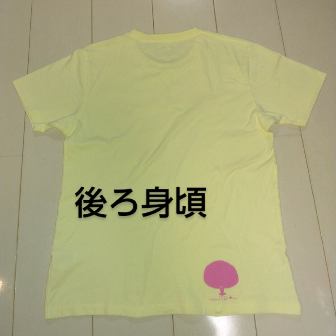 Design Tshirts Store graniph(グラニフ)のｸﾞﾗﾆﾌ　Tｼｬﾂ　レモンイエロー　黄色　アフロ レディースのトップス(Tシャツ(半袖/袖なし))の商品写真