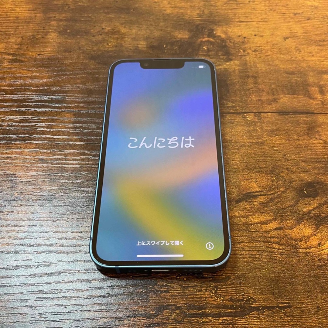 SIMロック解除済】 iPhone 13mini 128GB 86% ブルー SIMロック解除済】 iPhone 13mini 128GB 86% ブルー