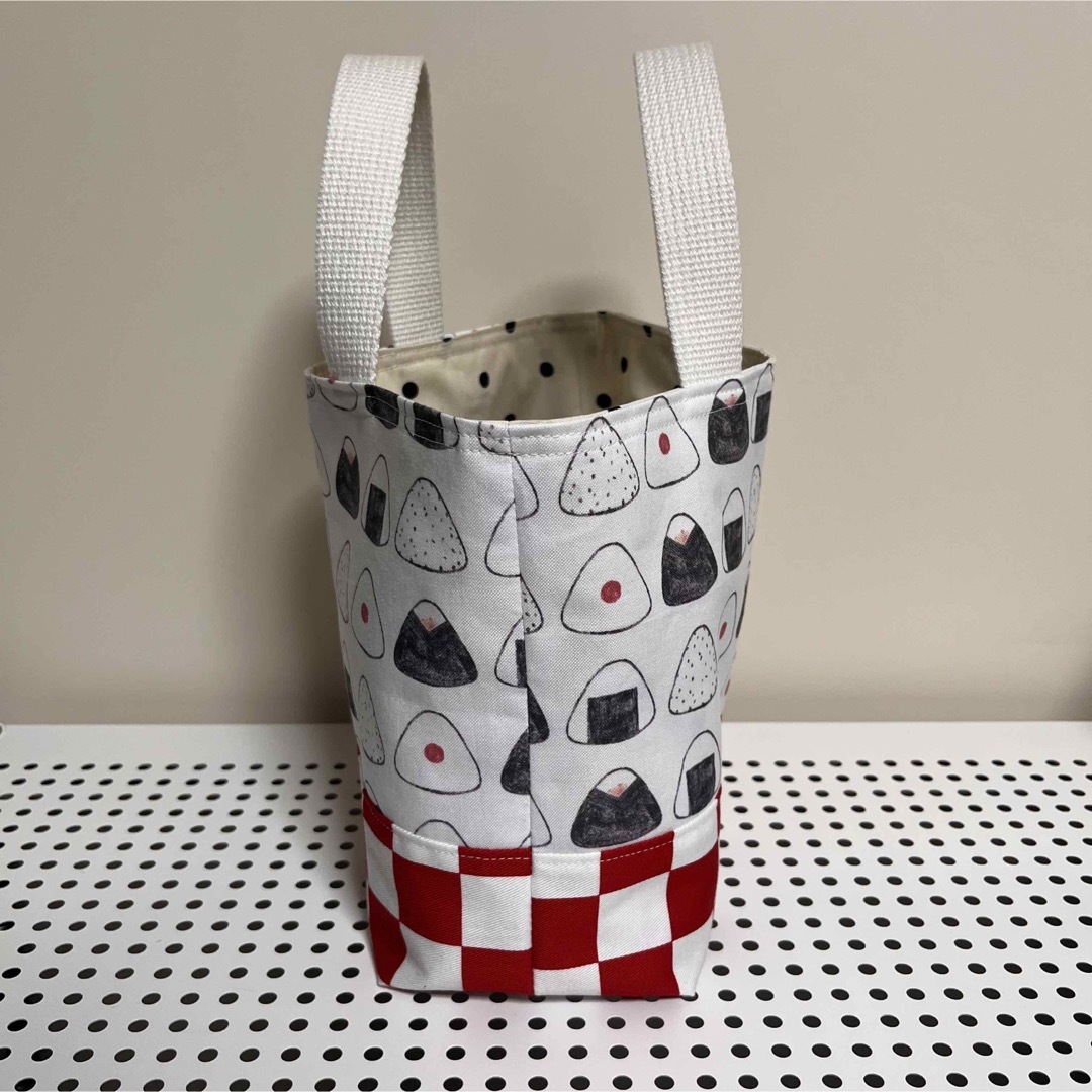 おにぎり柄 トートバッグ ハンドメイド
