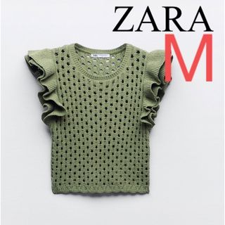 ザラ ニット/セーター(レディース)(フリル)の通販 700点以上 | ZARA