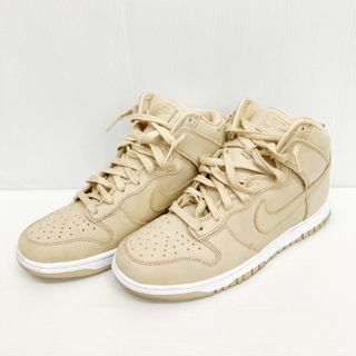 ナイキ(NIKE)の★ ナイキ ウィメンズ ダンクハイ プレミアム ベージュ 26.5cm(スニーカー)