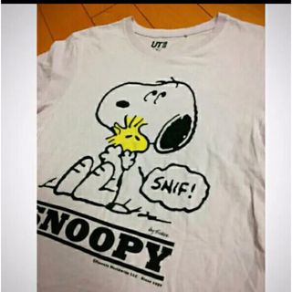 スヌーピー(SNOOPY)のスヌーピー✖️UTライトパープルT(Tシャツ(半袖/袖なし))