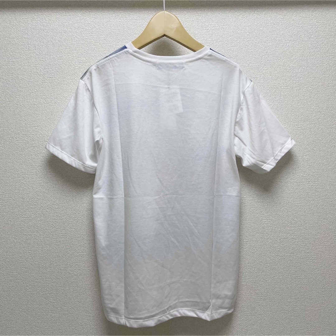 CavariA(キャバリア)のcavariA プリントTシャツ　半袖Tシャツ　半袖カットソー　白Tシャツ メンズのトップス(Tシャツ/カットソー(半袖/袖なし))の商品写真