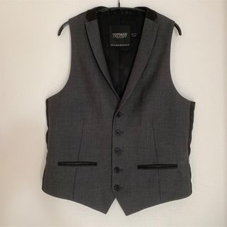 トップマン(TOPMAN)のトップショップ トップマン ベスト topshop topman メンズ(ベスト)