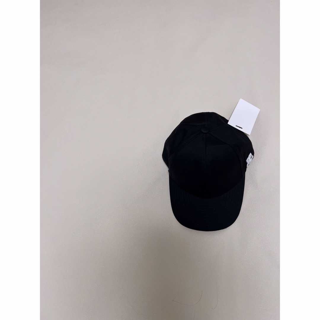 定価4万Courrèges ロゴパッチ クレージュ キャップ 調節可能 ブラック