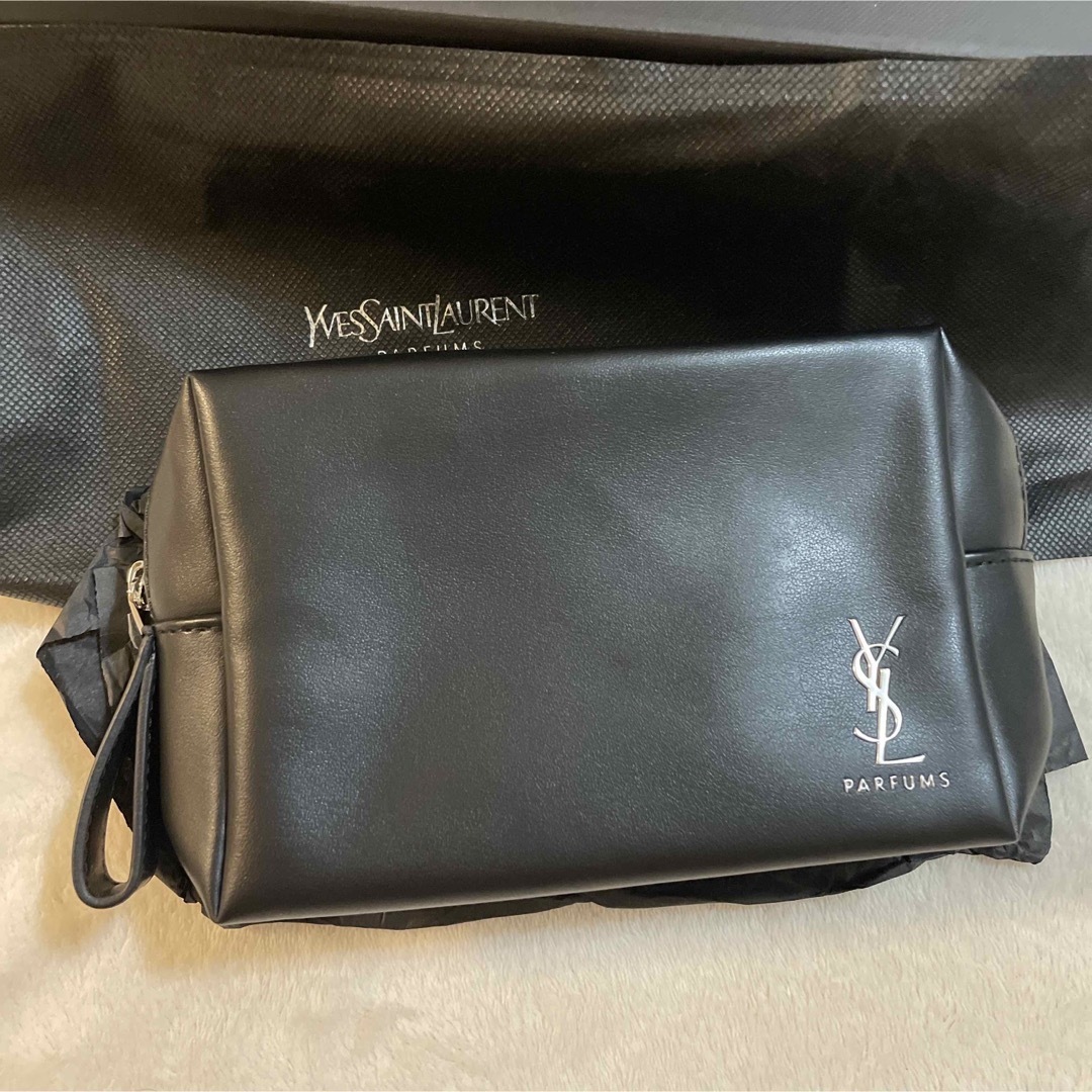 Yves Saint Laurent Beaute(イヴサンローランボーテ)のYSL オリジナル ポーチ ノベルティポーチ レディースのファッション小物(ポーチ)の商品写真