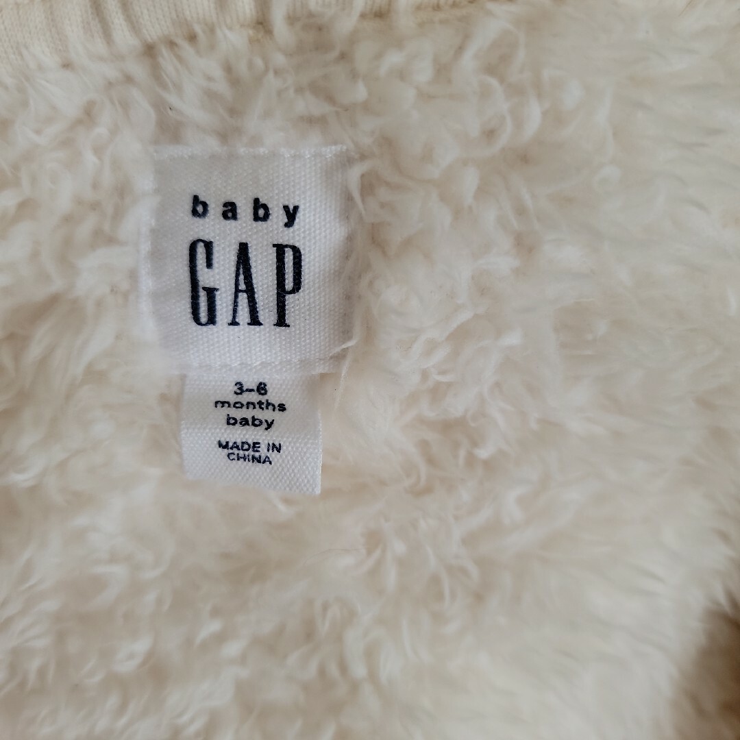 babyGAP - babyGAP フリースロンパース ジャンプスーツ 60cm 3~6ヶ月 ...
