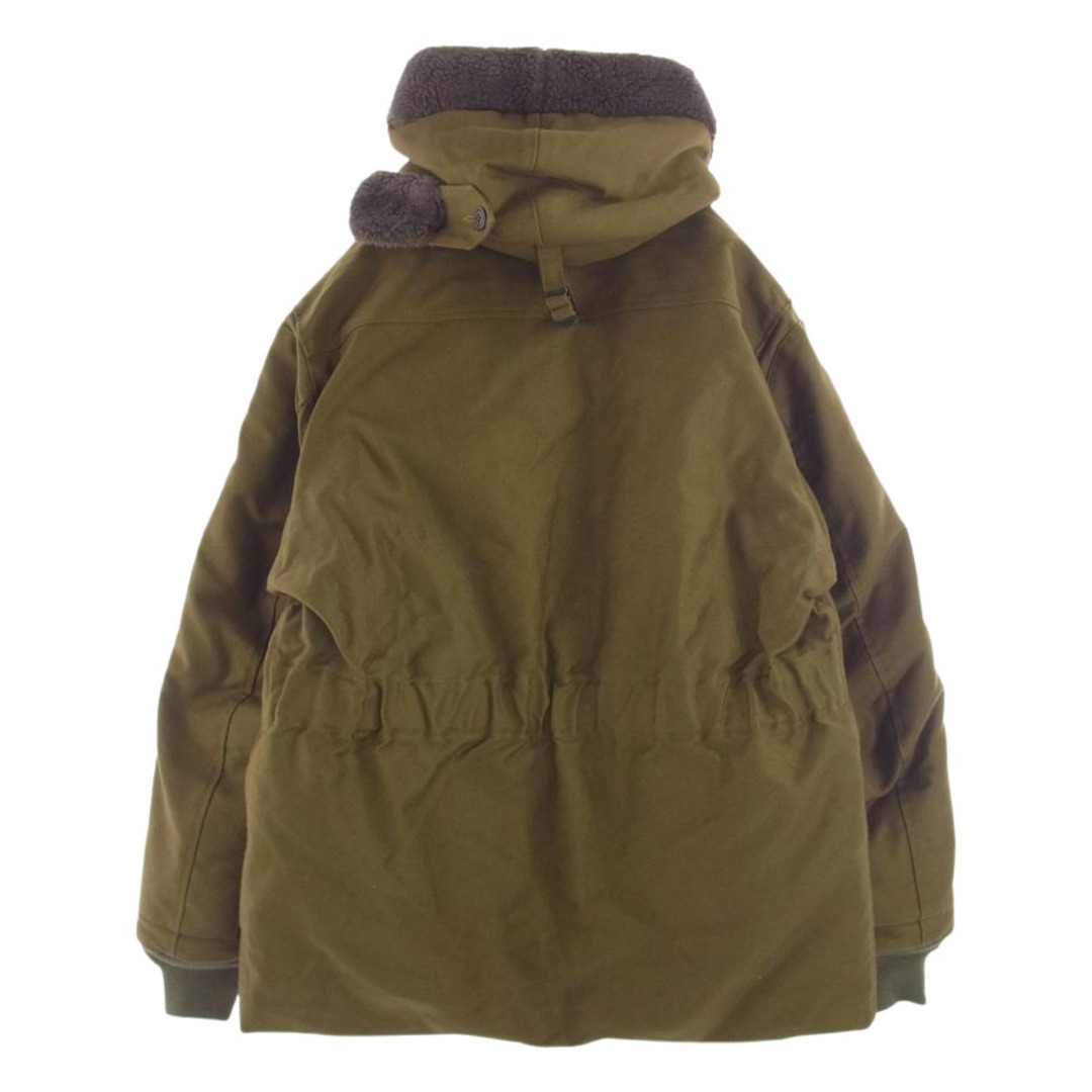 トロフィークロージング TROPHY CLOTHING ジャケット B-9 TR.mfg.Coat ミリタリー ダウン コート ジャケット カーキ系 42/XL【美品】 1